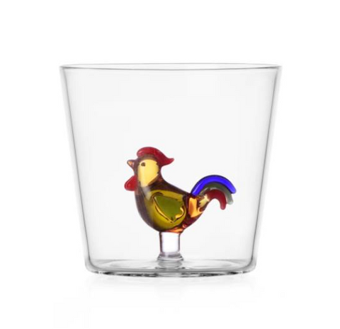 Glas Hahn