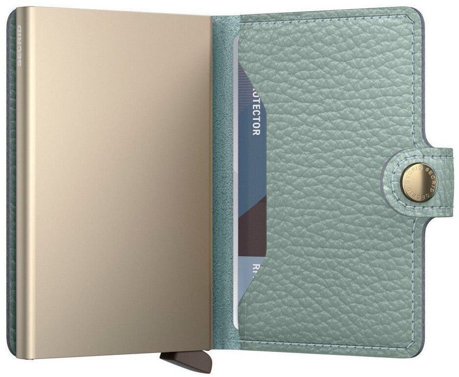 SECRID Miniwallet Pebble - Sea green