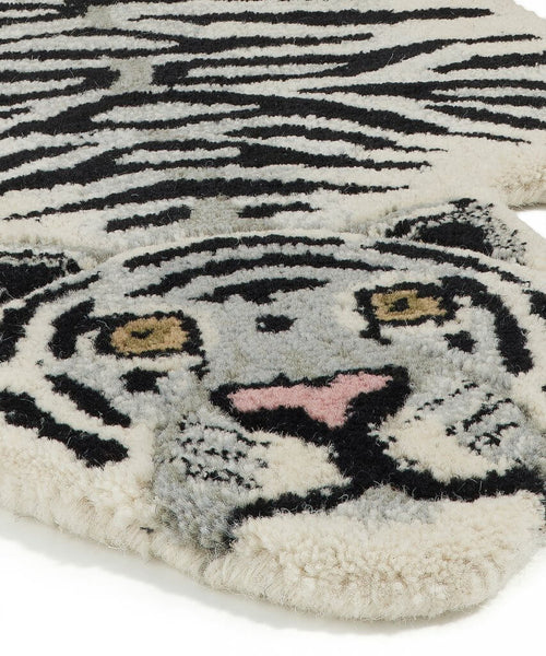 Kleiner Teppich - Weißer Tiger