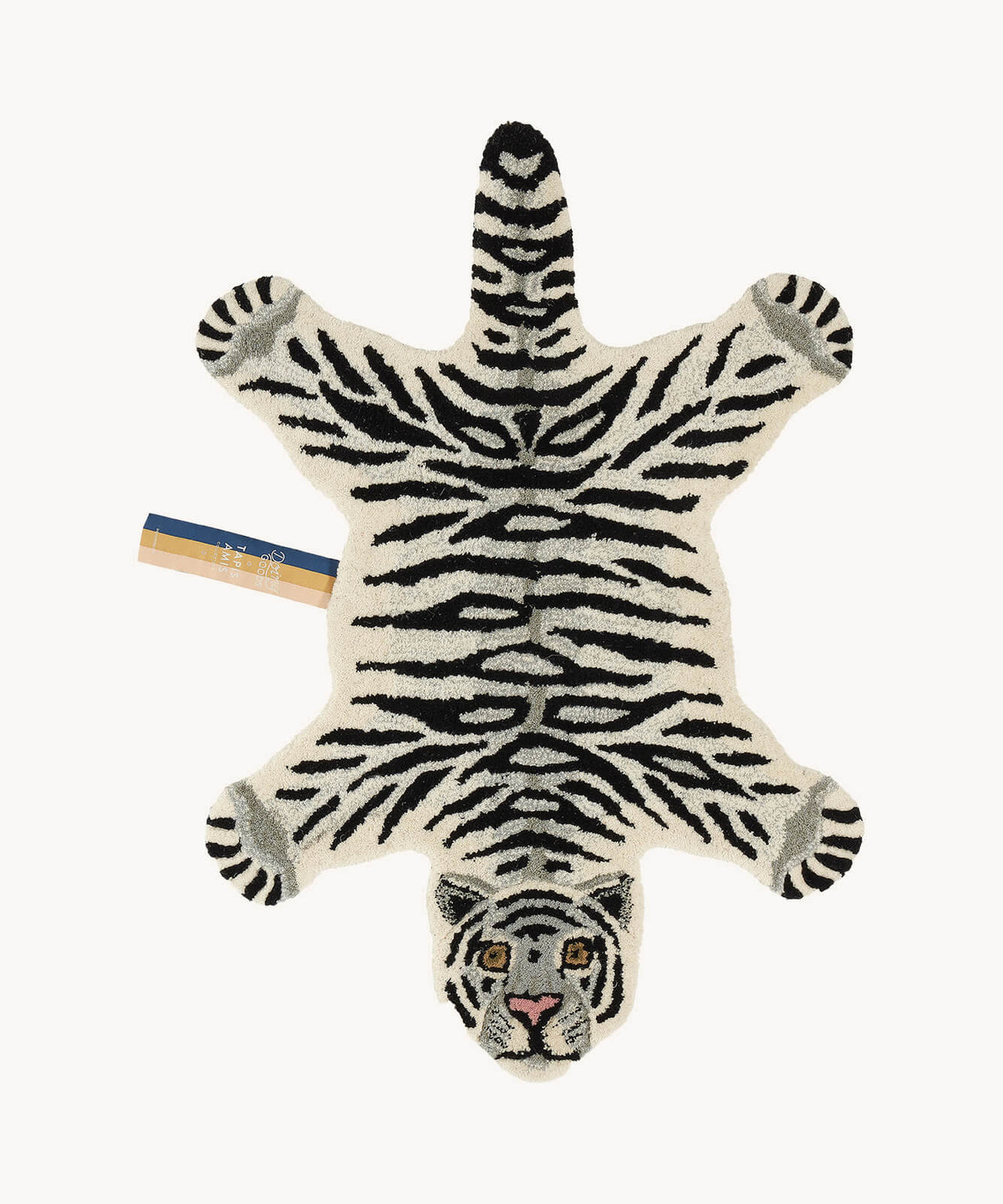 Kleiner Teppich - Weißer Tiger