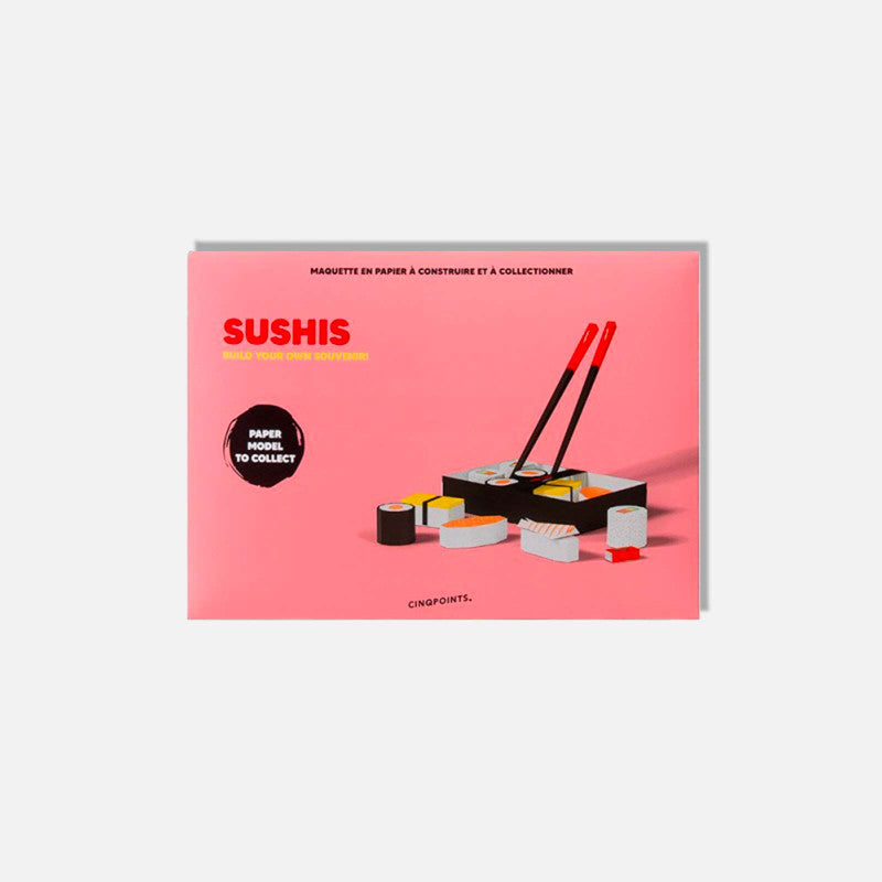 3D Papercraft Model - Sushiset