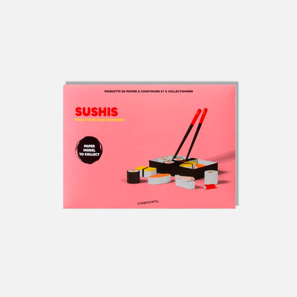3D Papercraft Model - Sushiset