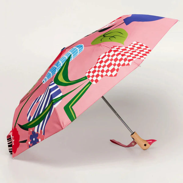 Duck Umbrella - Rosa mit Vasen