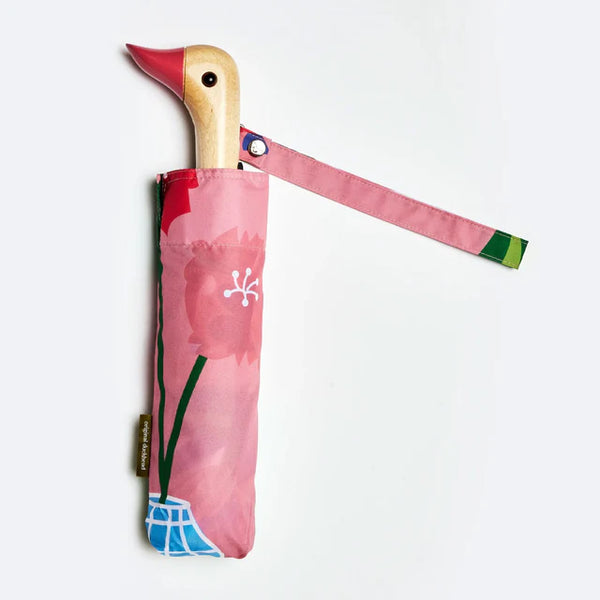 Duck Umbrella - Rosa mit Vasen