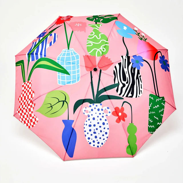 Duck Umbrella - Rosa mit Vasen