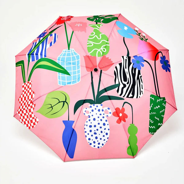 Duck Umbrella - Rosa mit Vasen