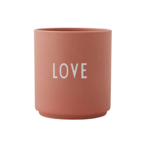 Design Letters Tasse Peach "Love"