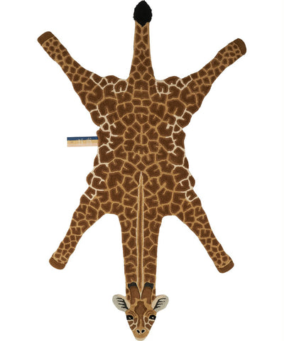 Teppich mit Giraffen Aufdruck und Form