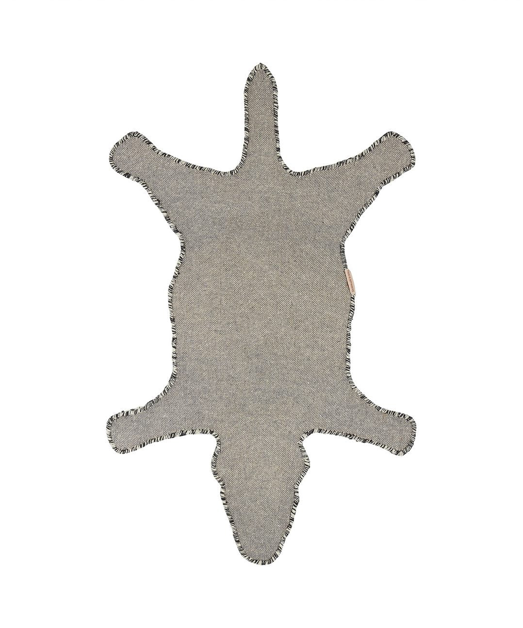 Rückseite des Teppichs