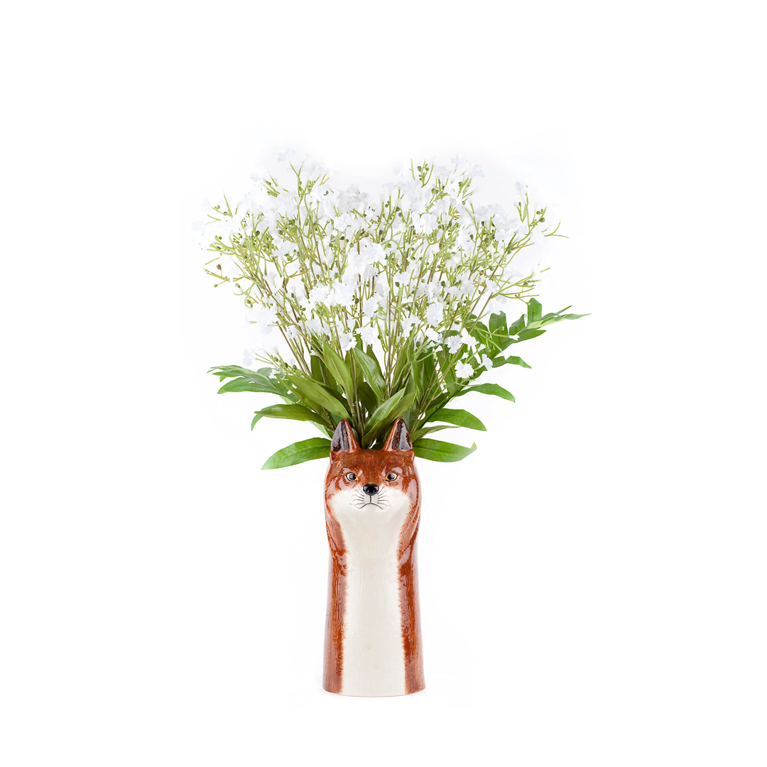 Vase in Form eines Fuchs 
