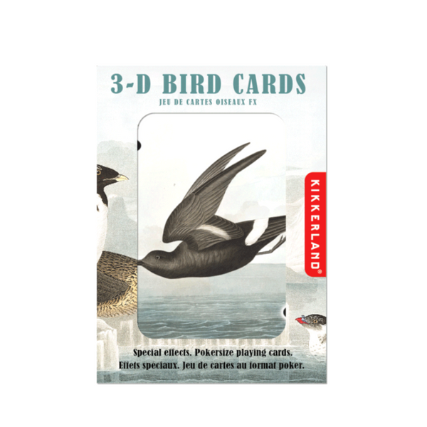 3-D Vogel Poker-Karten