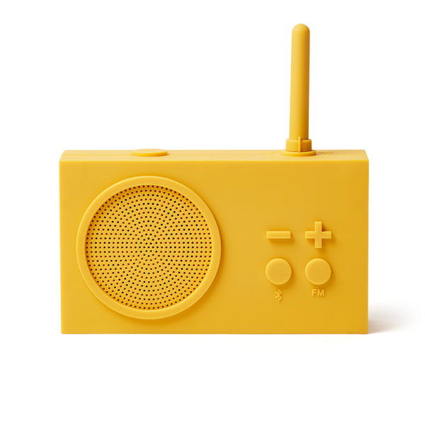 2 in 1 FM Radio und Bluetooth Lautsprecher - Thykho 3 - gelb