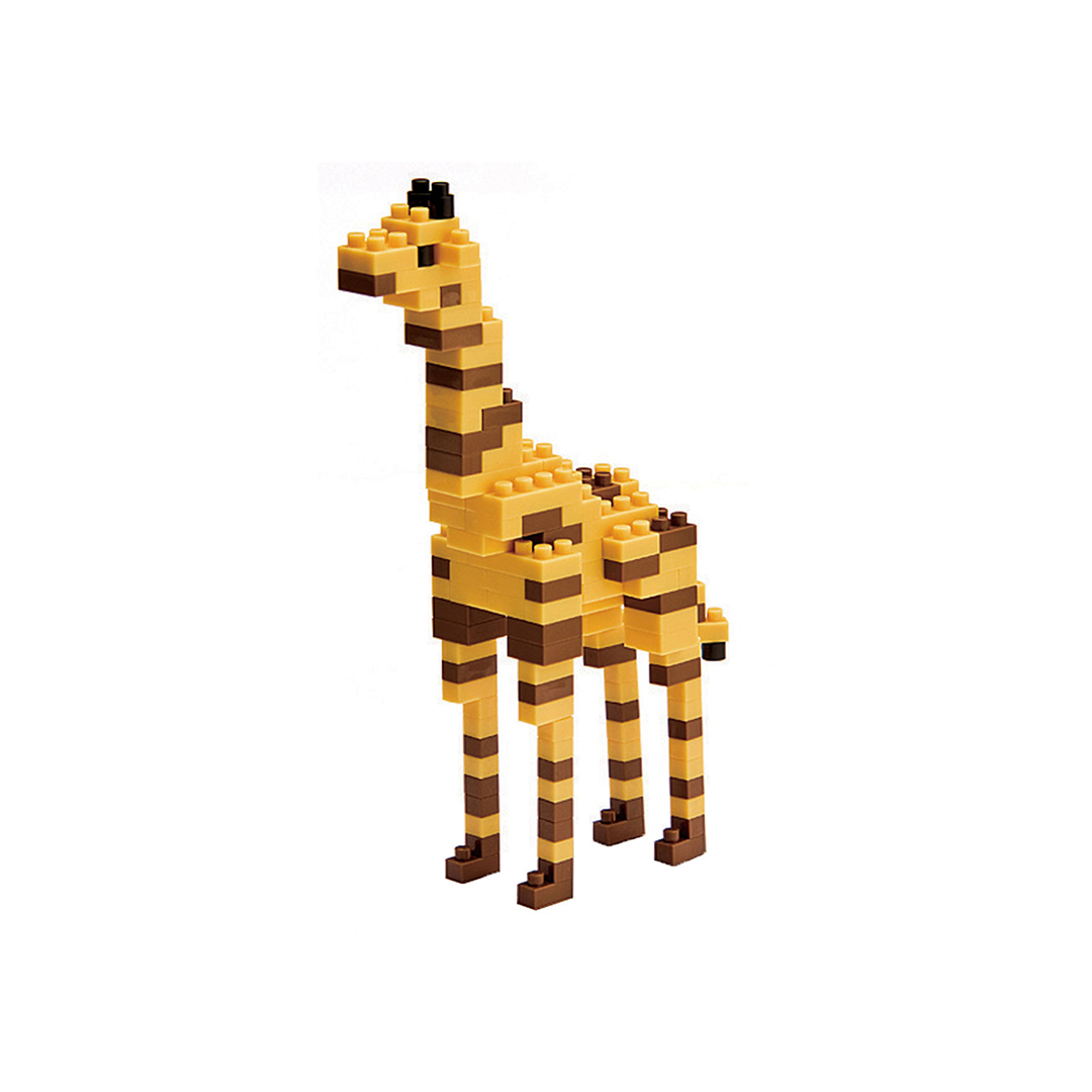 Lego Giraffe aufgebaut