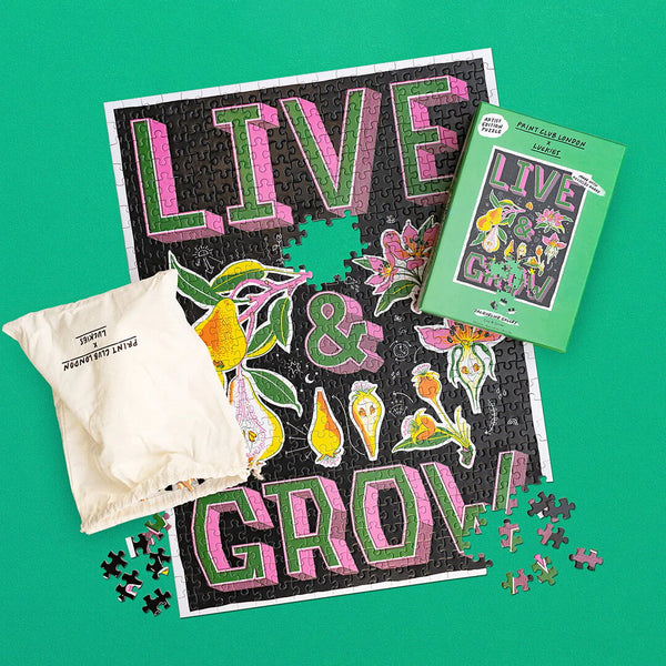 Puzzle "Live & Grow"