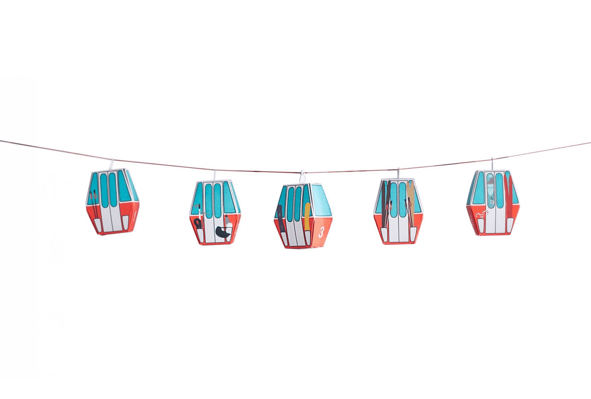 Adventkalender zum selber Befüllen - Gondel