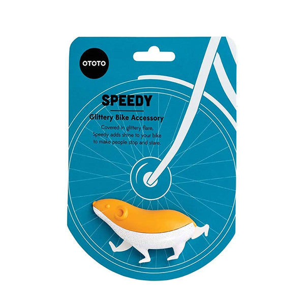 Glitter Bike Accessoire "Speedy" in Hamster Form mit Verpackung