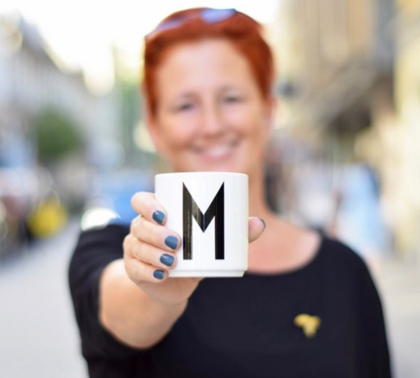 Buchstabentasse Design Letters "M"