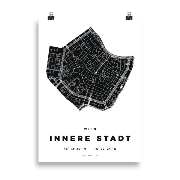 Stadtbezirk Poster "Innere Stadt"
