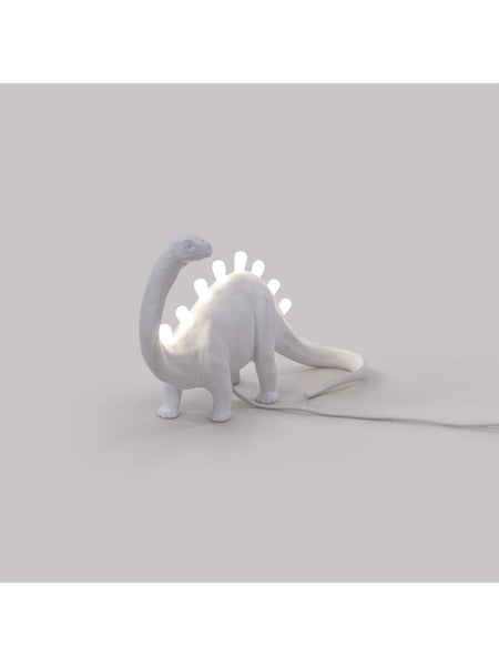 Brontosaurus Lampe angeschalten