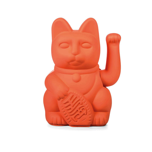 Lucky Cat - Neon Orange