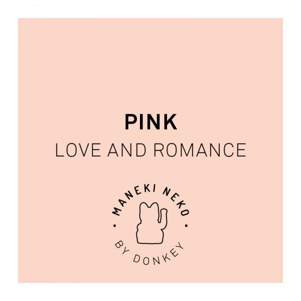 Winkekatze "pink" steht für Liebe und Romantik
