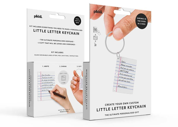Little Letter Keychain Verpackung